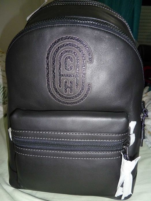 Mochila nova em pele COACH - SALDO