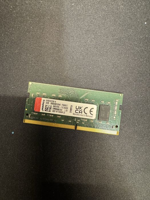 Пам'ять для ноутбука Kingston 16 GB SO-DIMM DDR4 3200 MHz