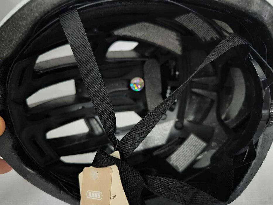 Kask rowerowy Abus Powerdome Mips Shiny White L 57-61cm