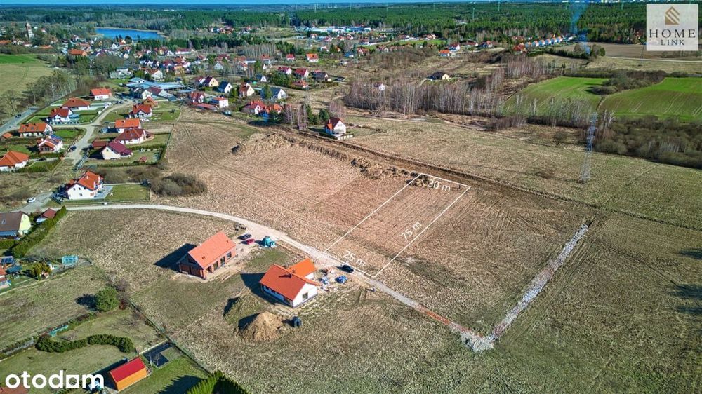 Dywity 115 zł/m2 z kanalizacją i wodą pod dom