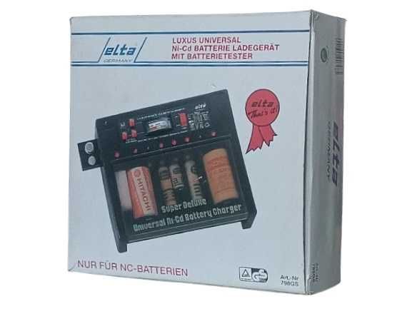Ładowarka ELTA Super Deluxe Universal Ni-Cd z Testerem Baterii