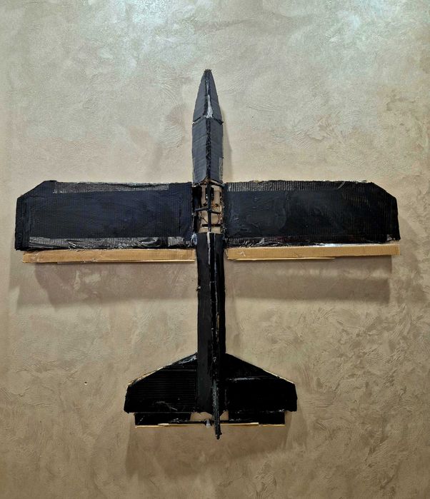 Макет військового літака ручна збірка