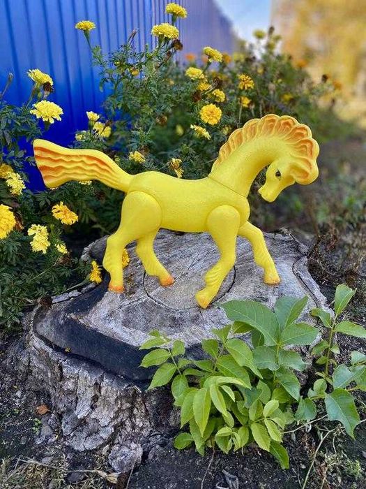 Вогник! кінь іграшка великий ссср винтаж конь-огонь Волгоград