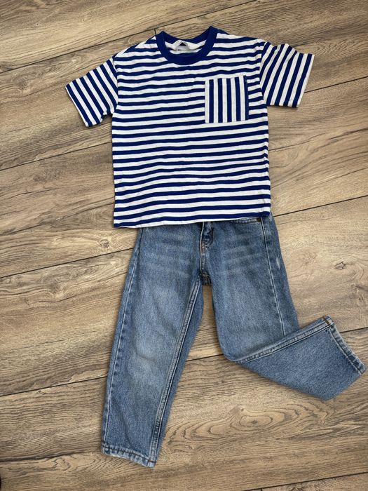 Джинсы и футблка hm