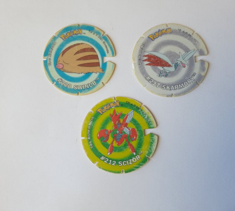 Tazos pokemon voa 2 soltos
