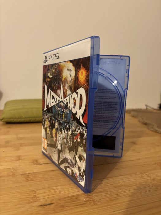 Caixa do jogo Metaphor Refantazio PS5