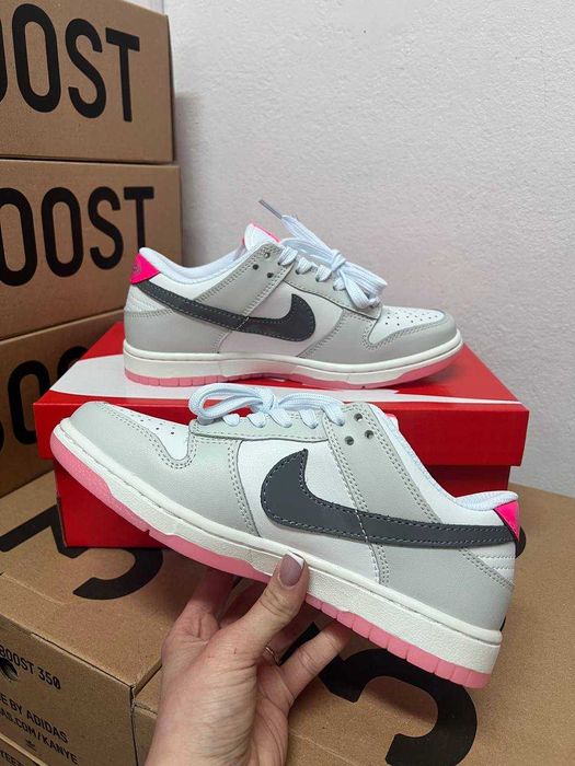 Женские кроссовки Nike SB dunk grey / Найк СБ данки серые 37 38 39