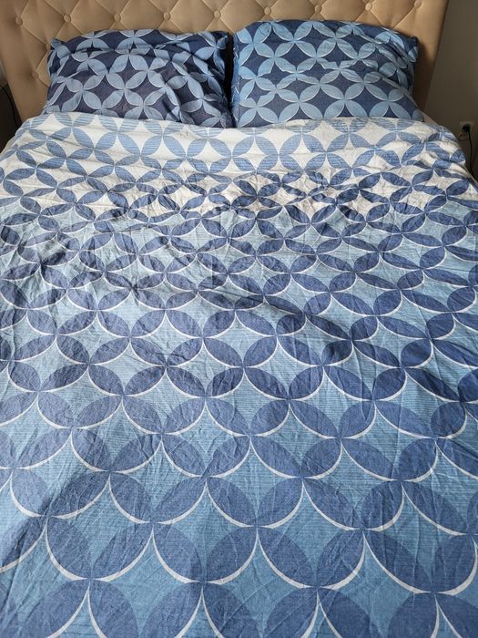 Meradiso komplet pościeli kołata 180 cm x 150 cm plus 2 x poduszki