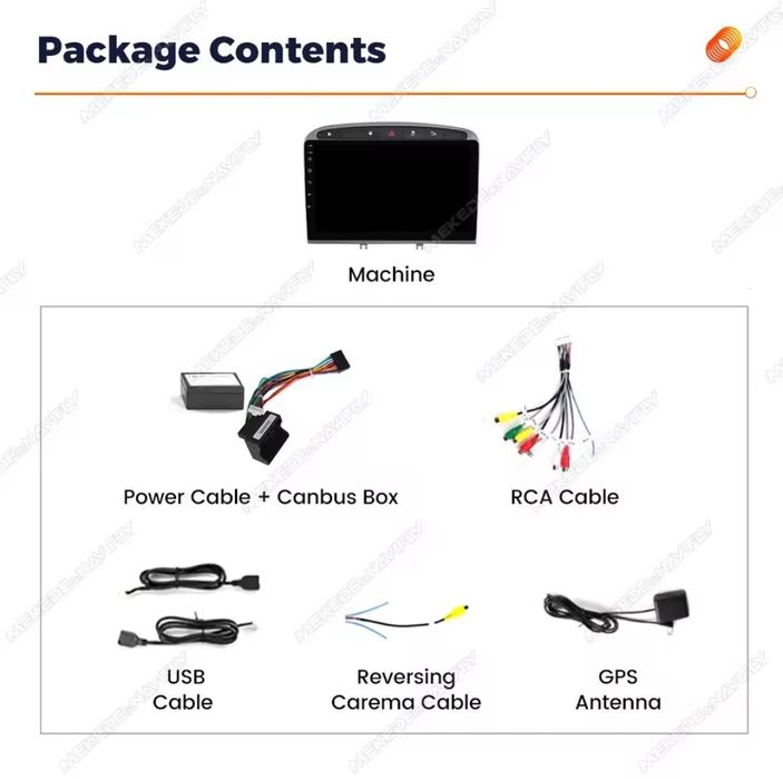 Магнітола Peugeot 308 SW 408 2007-2020