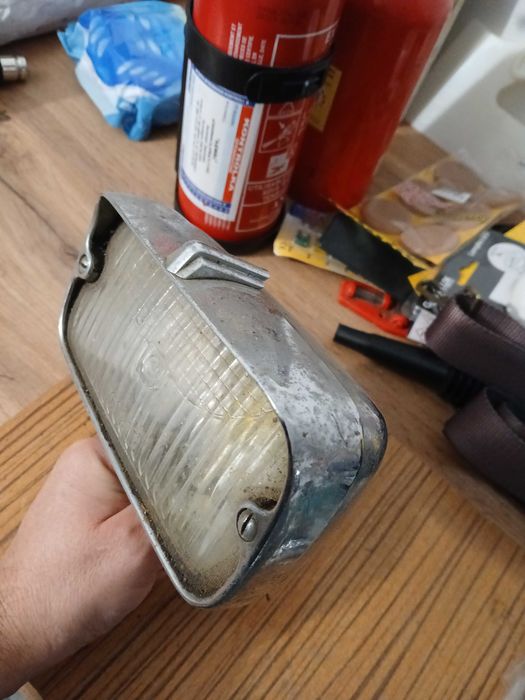 1x stary halogen cibie  , lata 50-70te,