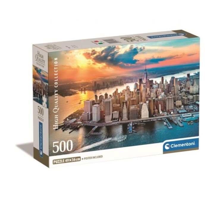 Nowe puzzle 500 elementów Nowy York Clementoni