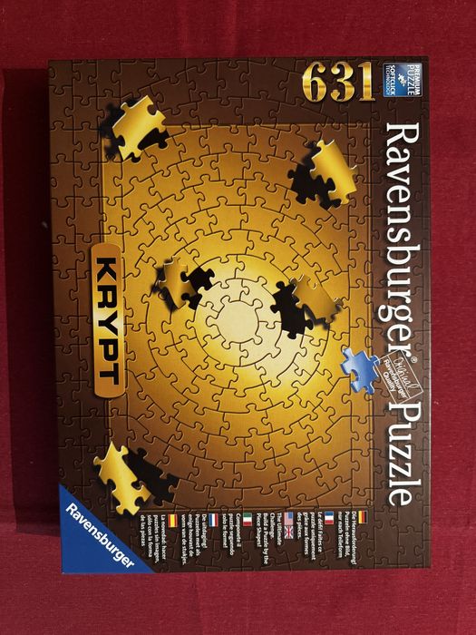 Puzzle krypt dourado ravensburguer