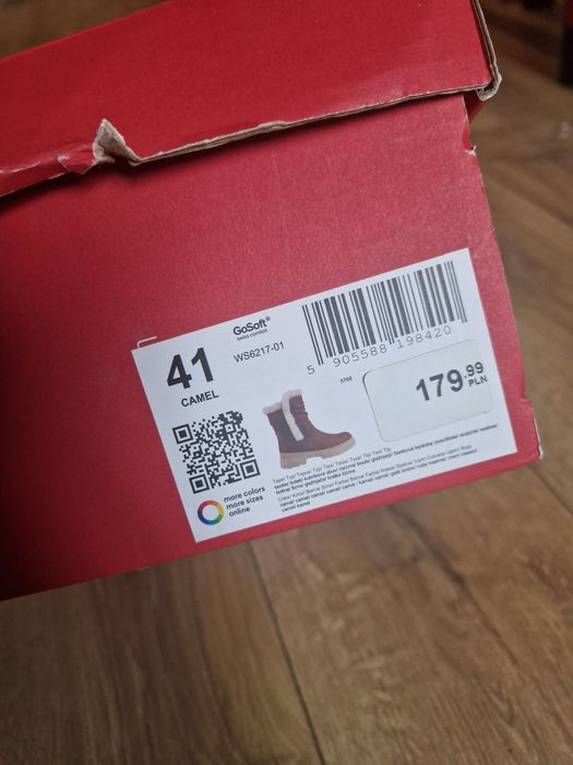 Nowe damskie śniegowce GoSoft roz.41  brązowe z futerkiem