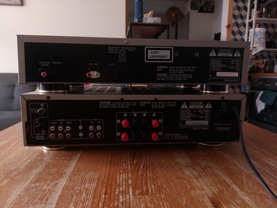 DENON wzmacniacz + cd