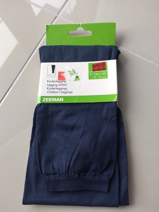 Nowe legginsy dla dziewczynki rozmiar 134/140