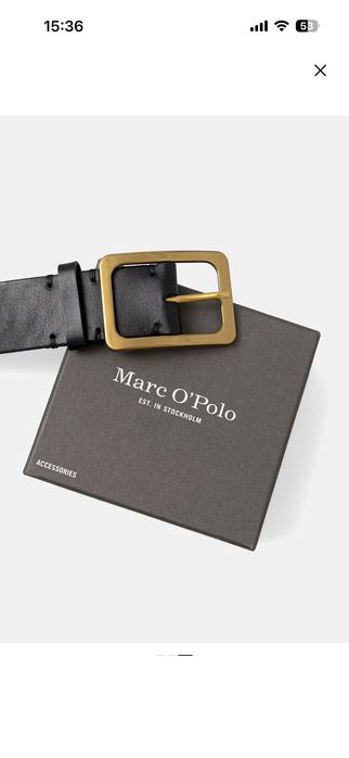 Marc O'Polo ремінь жіночий шкіряний