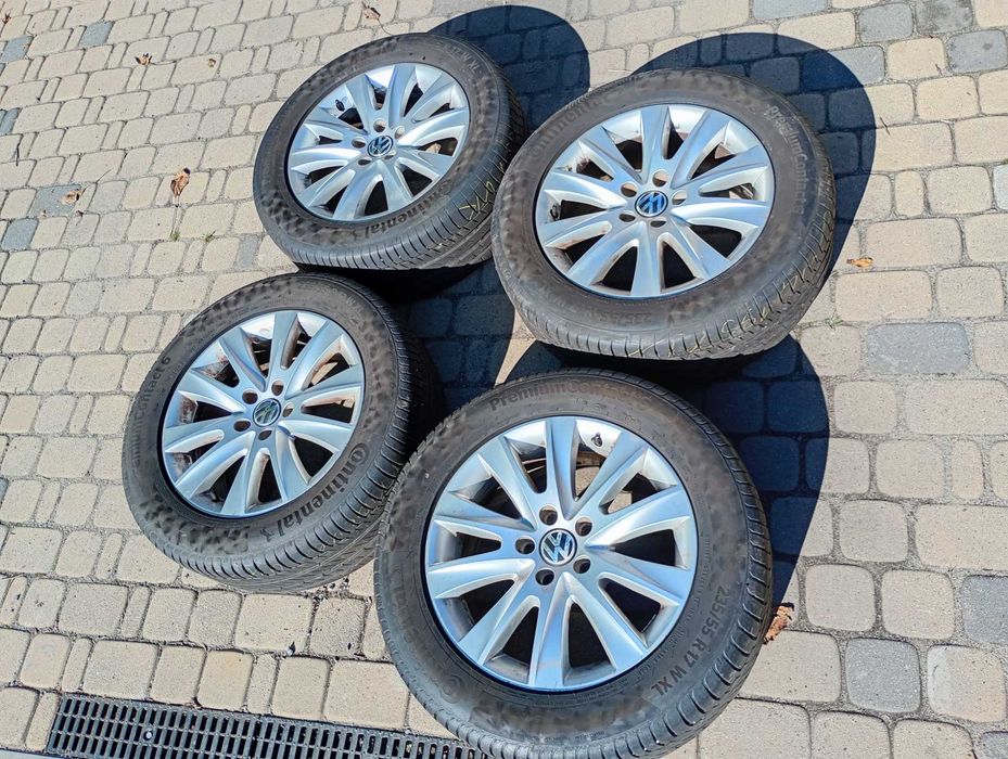 Alufelgi 17'' 5x112 Et43 7JX17 Vw Tiguan 5N0