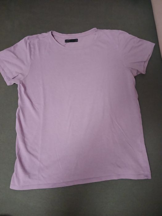 Fioletowy T-shirt