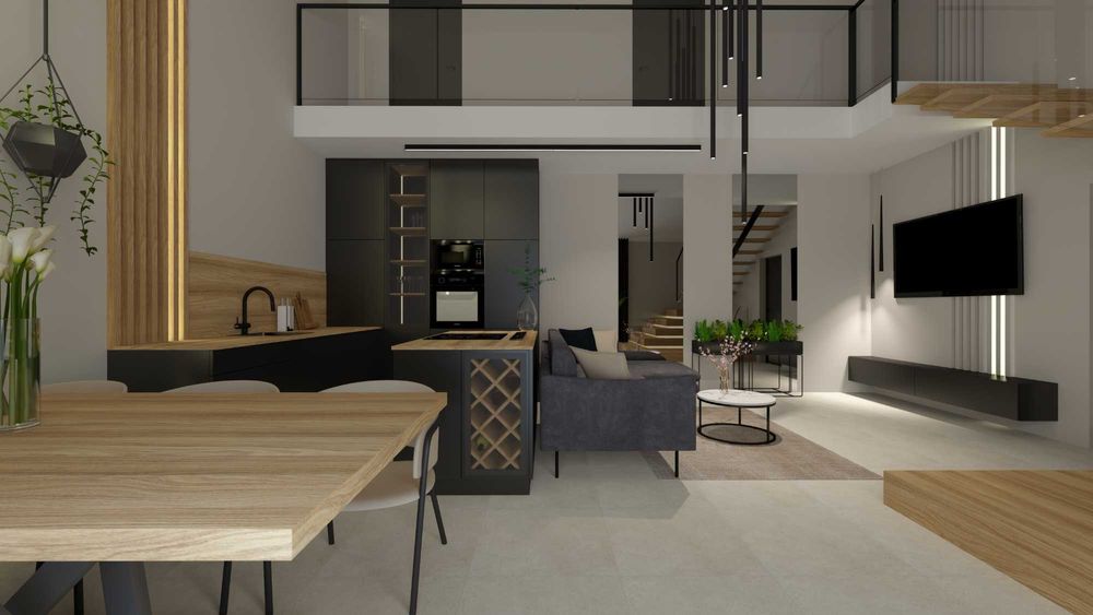 Projektowanie wnętrz / Projektant wnętrz / Wizualizacja 3D