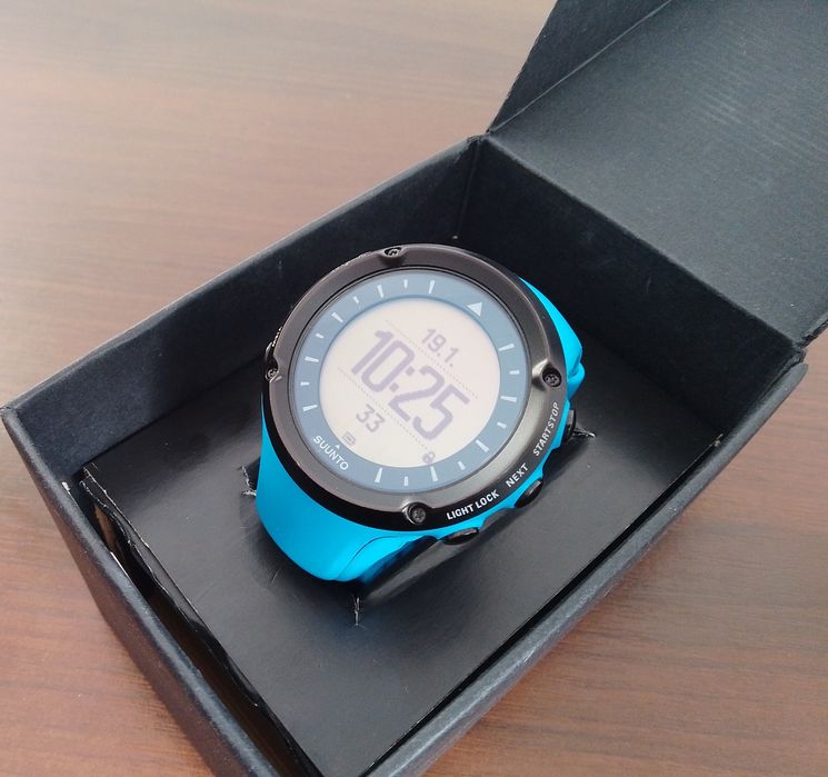 Suunto Ambit 3 Black / Blue  Wojskowy Taktyczny Uniseks