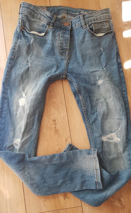 Jeansy rurki