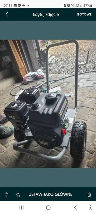Karcher spalinowy, myjka cisnieniowa, wynajem