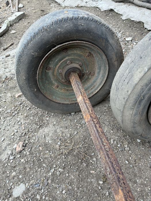 Sprzedam osie z felgami 15”