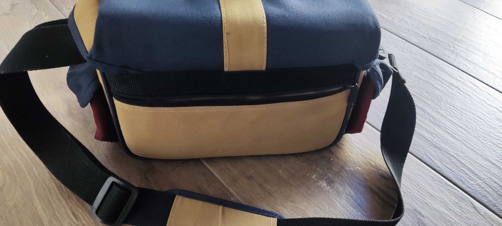 Mala vintage para máquina fotografia