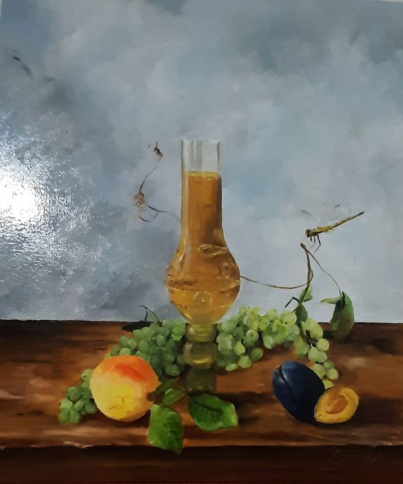 Картина маслом натюрморт 60×50 см