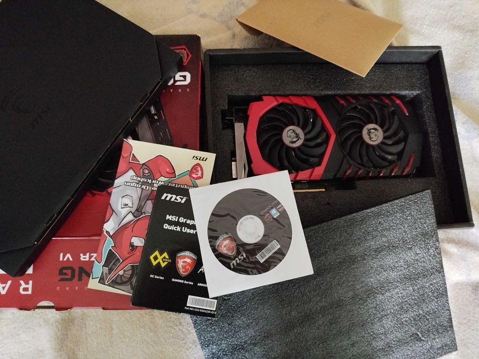 Відеокарта MSI RX580 8Gb