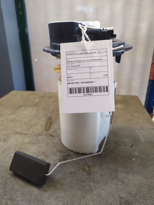 BOMBA DE COMBUSTIVEL CITROEN C3 AIRCROSS II / 9813573780 / A2C96593001