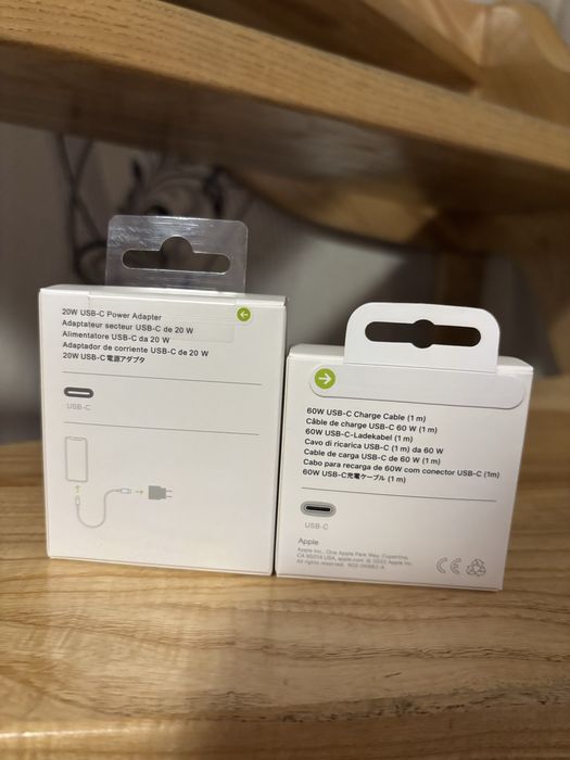 Ładowarka Apple Typ-C Zestaw Adapter + Kabel
