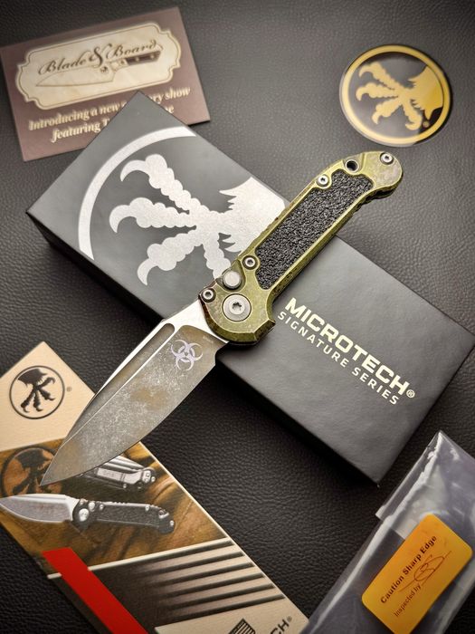 Нож Microtech LUDT Gen III Outbreak M390MK Signature Series Limited