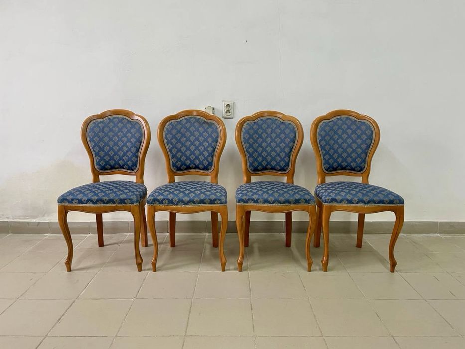 Стіл розкладний обідній дерево стол 2347 стільці стулья 2346