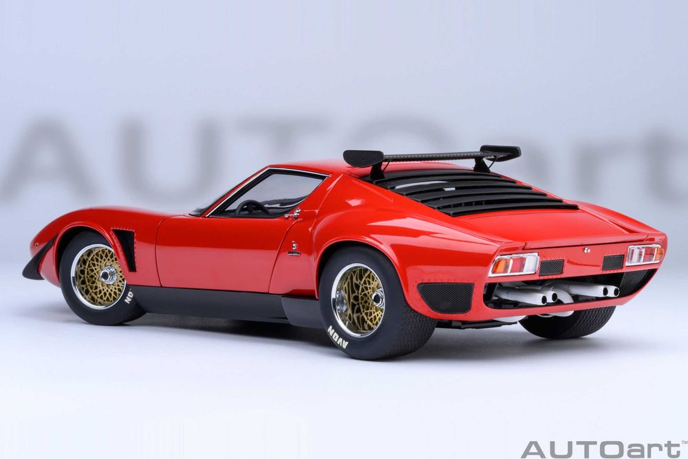 Lamborghini Miura JOTA SVR Red Autoart 1:18