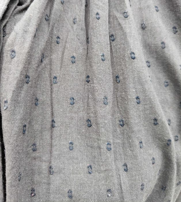 Bluzka boho H&M 44 XXL czarna bawełna bohemian folk hippie haft