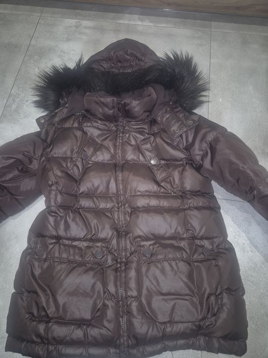 Kurtka zimowa brązowa Gap