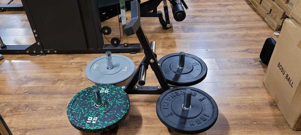 Stojak Szeroki Mobilny do 1000 KG na Talerze Olimpijskie Wyprzedaż