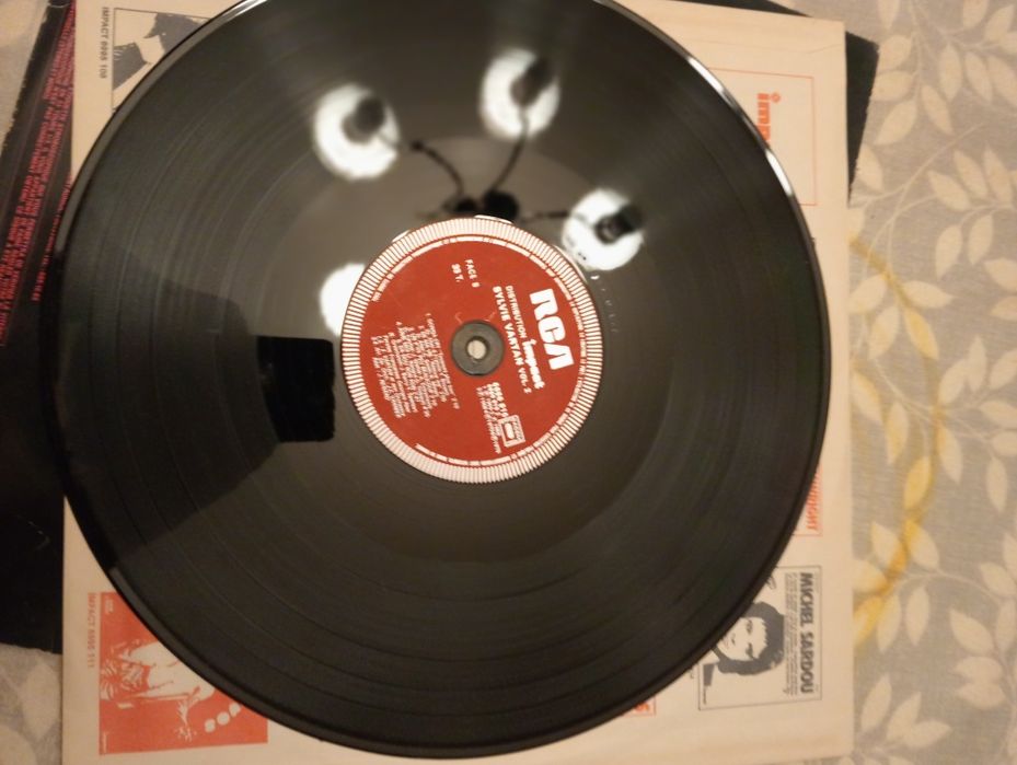 Vinil LP  duplo de Sylvie Vartan c/ poster