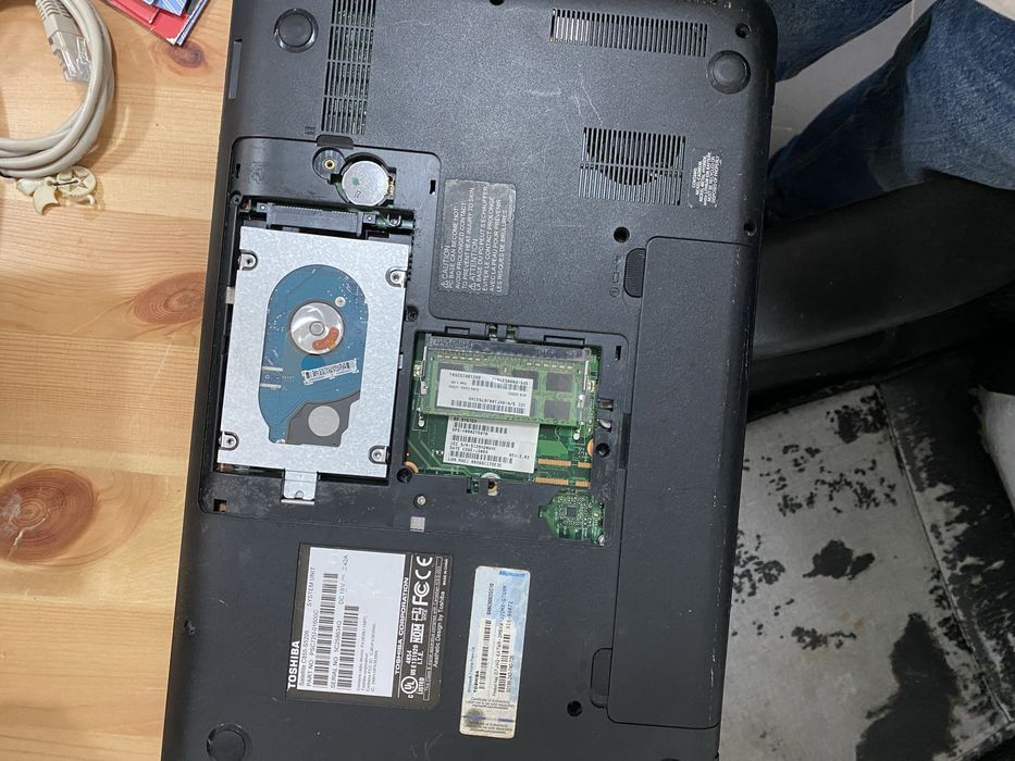 Portatil Toshiba para peças