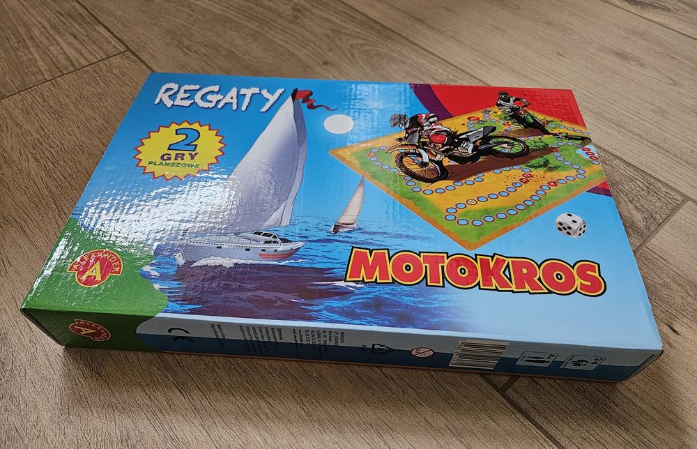 Gra planszowa regaty  stan idealny