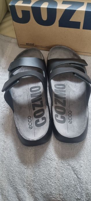 Klapki męskie skórzane Ecco Cozmo 43