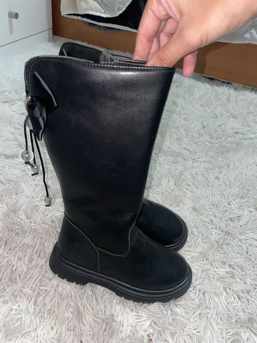 Botas Menina cano alto