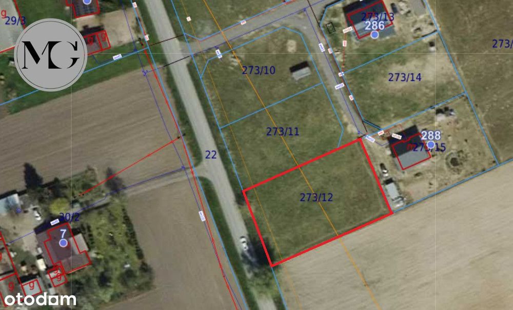 Działka Budowlana Władysławowo 1443 m² - Widok 2