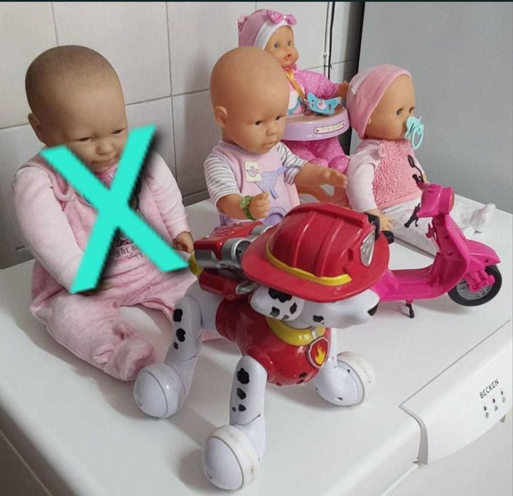 NENUCOS E BRINQUEDOS CRIANÇA a bom preço. Casa,Quarto,Sala,Cozinha.