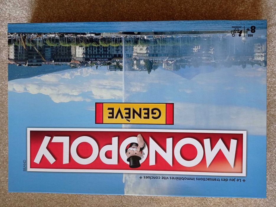 Monopólio/Monopoly Genève/Genebra (NOVO)