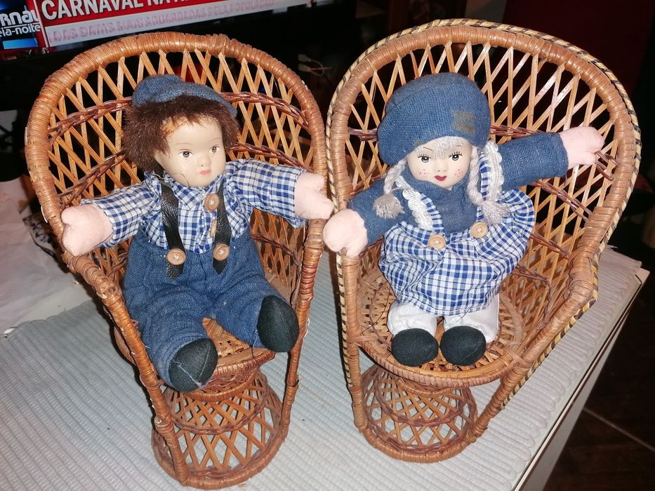 Porcelain Doll Pair