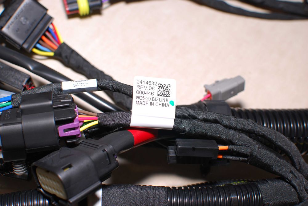 Polaris SCRAMBLER XP 1000 S TRACTOR - instalacja wiązka elektryczna