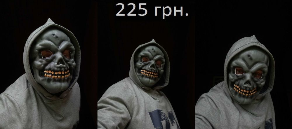 Маски черепів та інші ХЕЛЛОВІН ВЕРТЕП МАЛАНКА БалМаскарад череп смерть