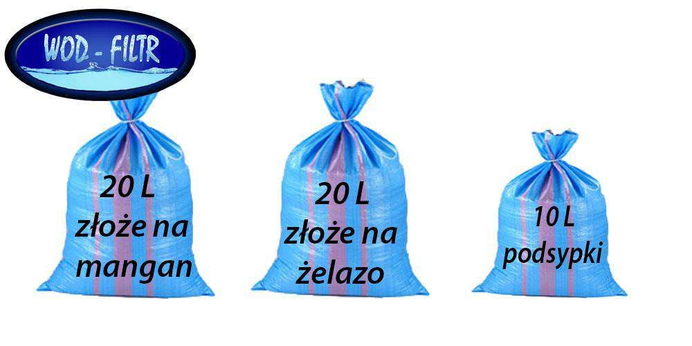 odżelaziacz automat do wody filtr pełen zestaw!